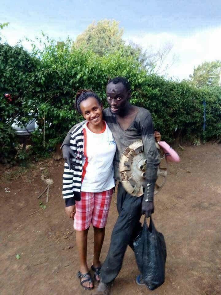 Женщина из Кении нашла своего друга на улице страдающим от наркотиков и реабилитировала его