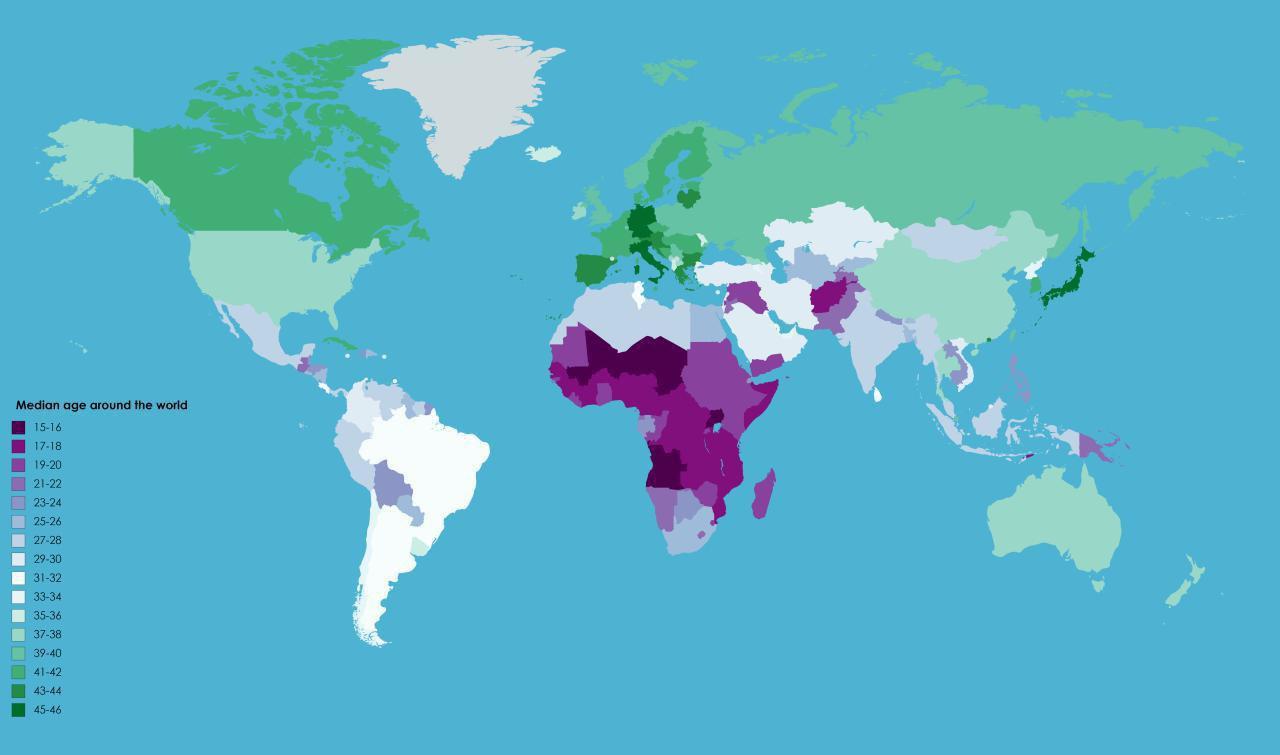 Познавательная география: сколько белых в Африке, где больше смертность от наркотиков и другие интересные факты