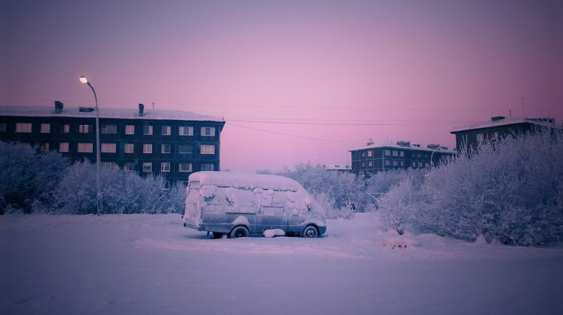 Зимний Мурманск на снимках Сергея Иуса