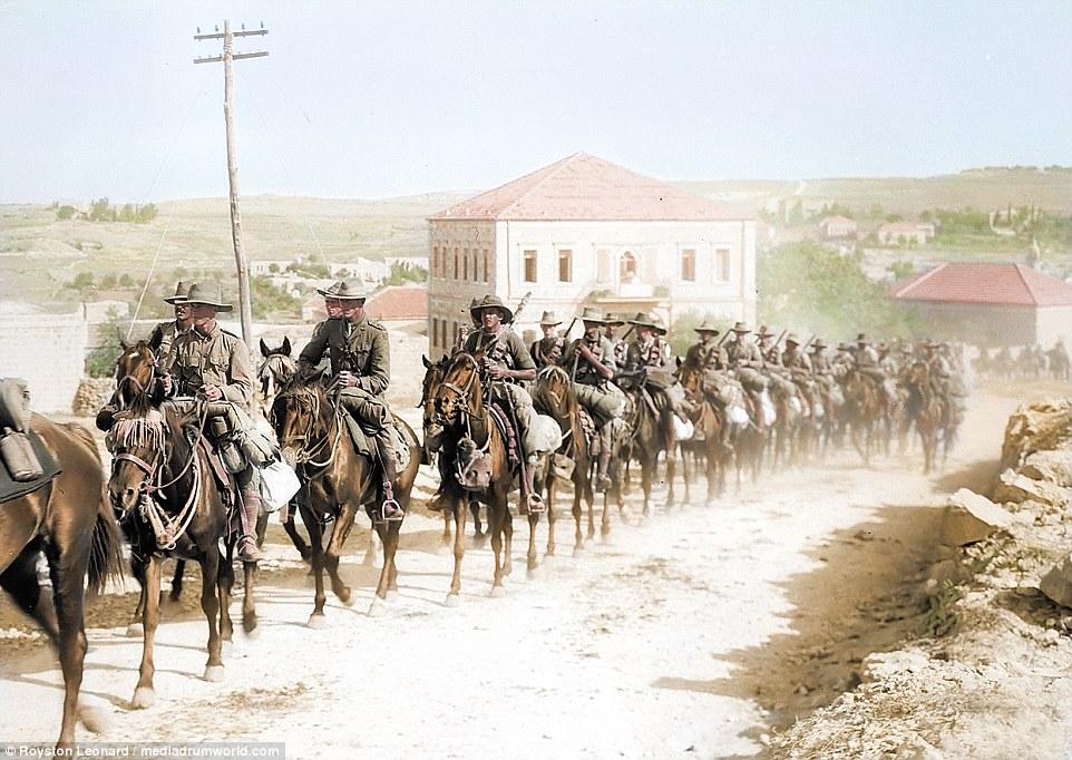 Окунуться в прошлое: цветные фотографии Первой мировой войны