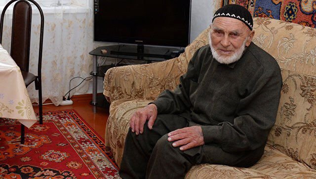 Аппаз Илиев из Ингушетии оказался на 10 лет старше самого старого жителя планеты Масадзо Нонаки