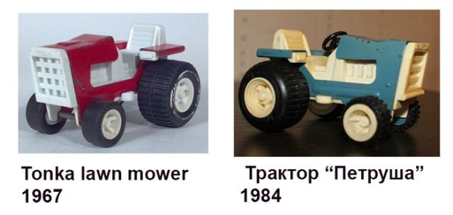 Популярные советские игрушки, оказавшиеся копией зарубежных оригиналов