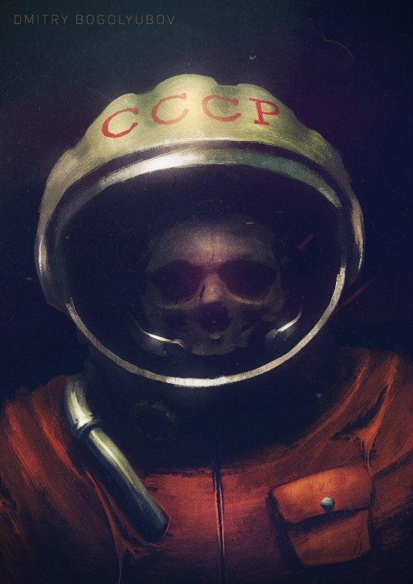 Российский художник делает очень крутые арты на космическую тематику