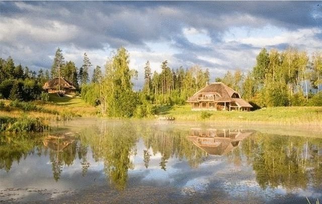 Аматциемс - современный эко-поселок в Латвии