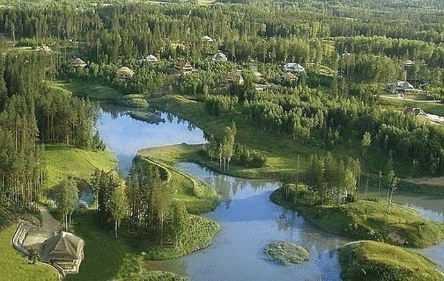 Аматциемс - современный эко-поселок в Латвии