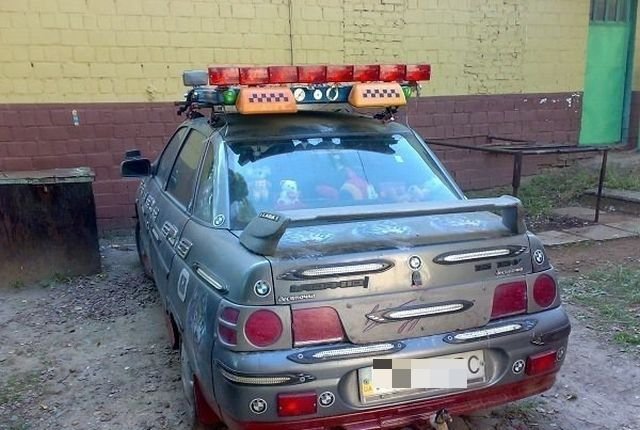 Нелепый автотюнинг Нелепый автотюнинг