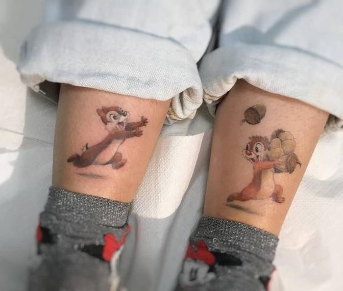 Детские татуировки для взрослых