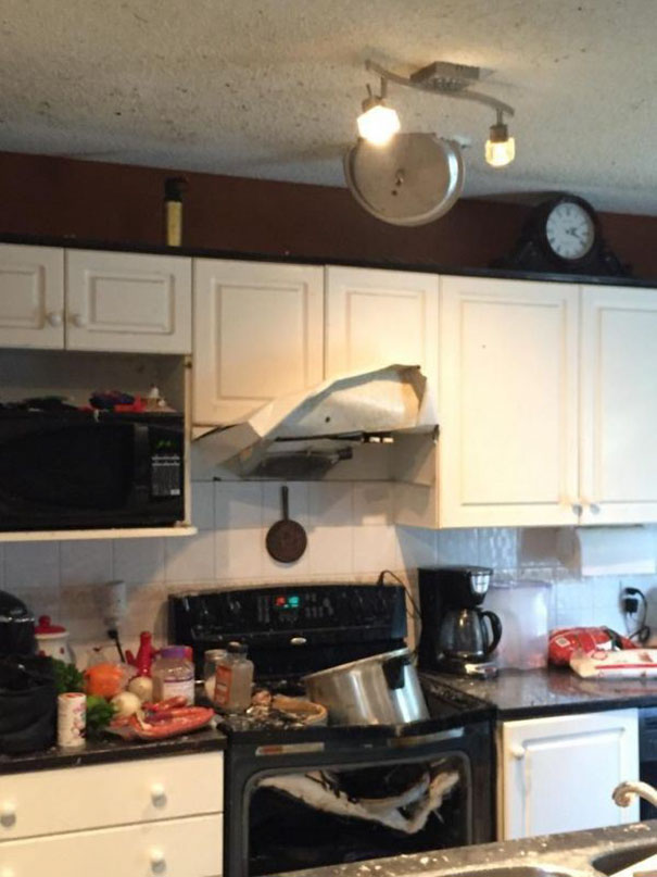 Кухонные неудачи в фотографиях