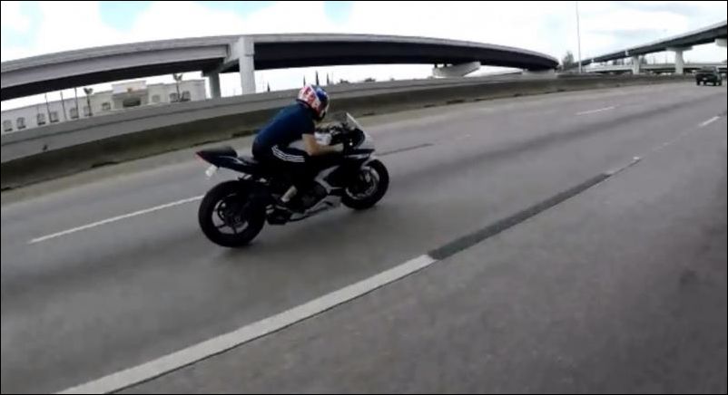 Виляние мотоцикла на 130 км/ч