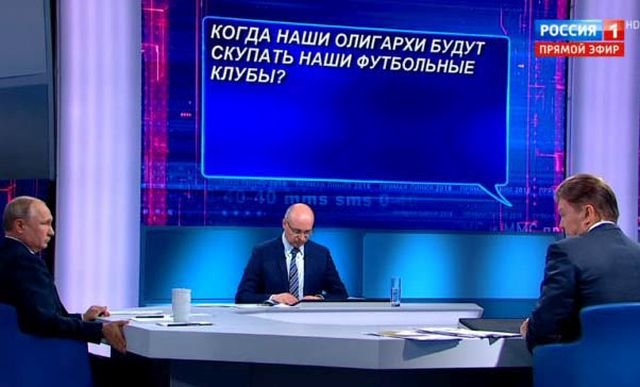 Неудобные вопросы на "Прямой линии" с Владимиром Путиным