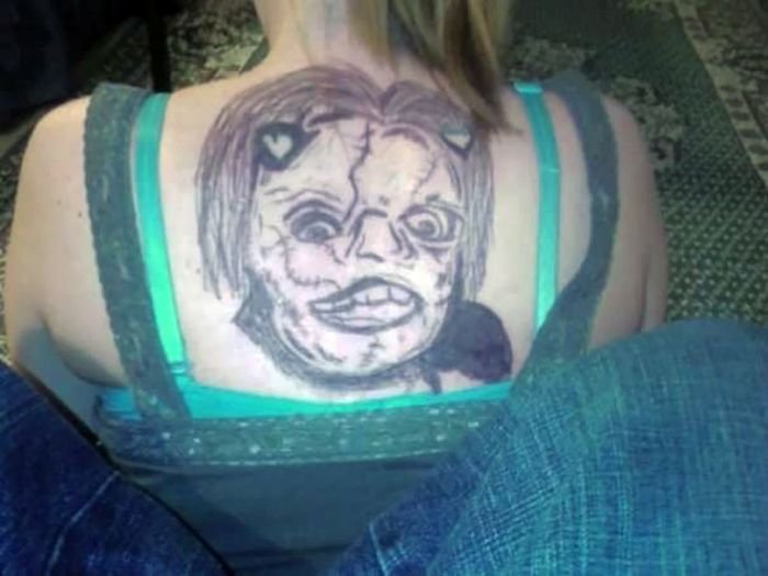 Не самые удачные татуировки