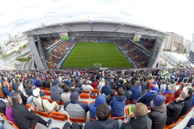 Стадион «Екатеринбург Арена» в Екатеринбурге