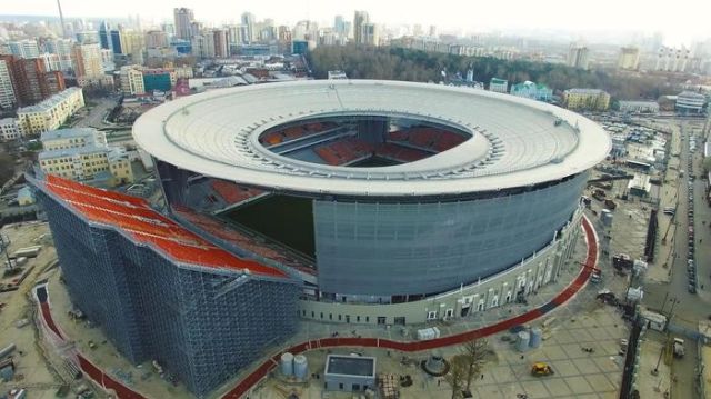 Стадион «Екатеринбург Арена» в Екатеринбурге