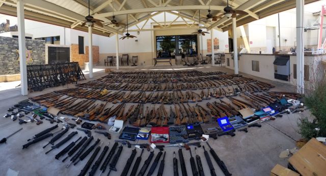 В доме пожилого американца обнаружили огромный арсенал оружия