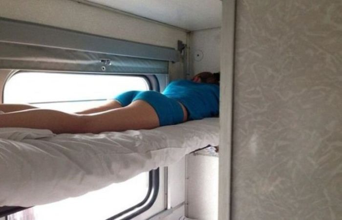 Девушки в российских поездах