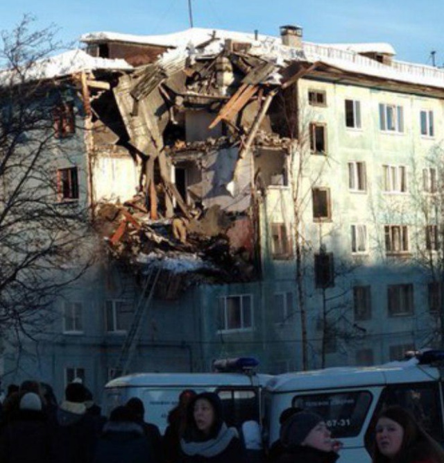 Сказочный дворец: восстановленный после взрыва газа жилой дом в Мурманске