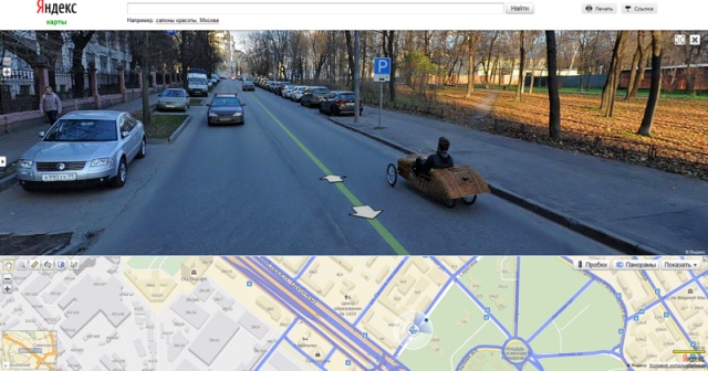 Автомобили сервиса Yandex и Google наблюдают за нами