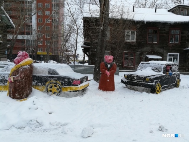 Креативное уличное искусство в Новосибирске