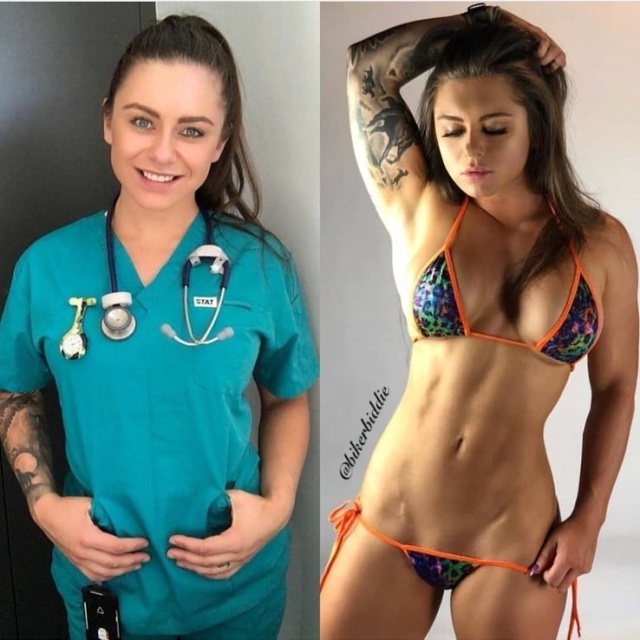 Пейдж Миллс - австралийская медсестра, которая не стесняется своего тела
