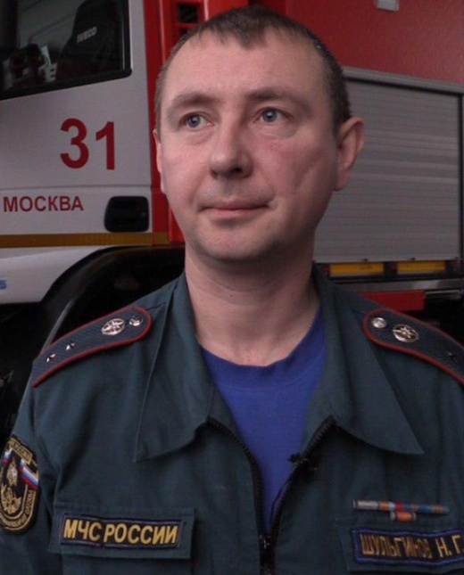 Стойкость и сила духа московского пожарного, достойные уважения