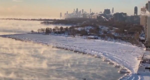 Самый холодный день в истории Чикаго