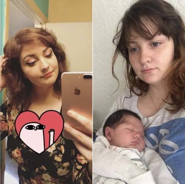 "До и после" рождения ребенка