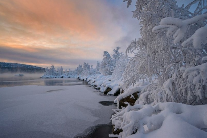 Зима в России - это красиво