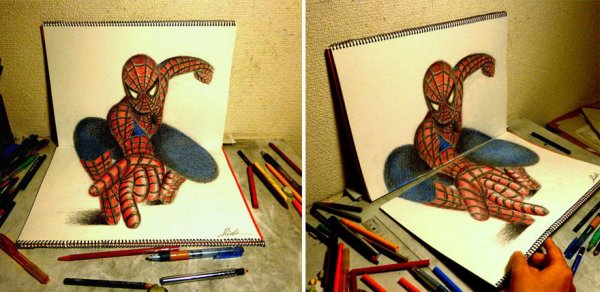 Самые впечатляющие карандашные 3D-рисунки от художников со всего света всячина