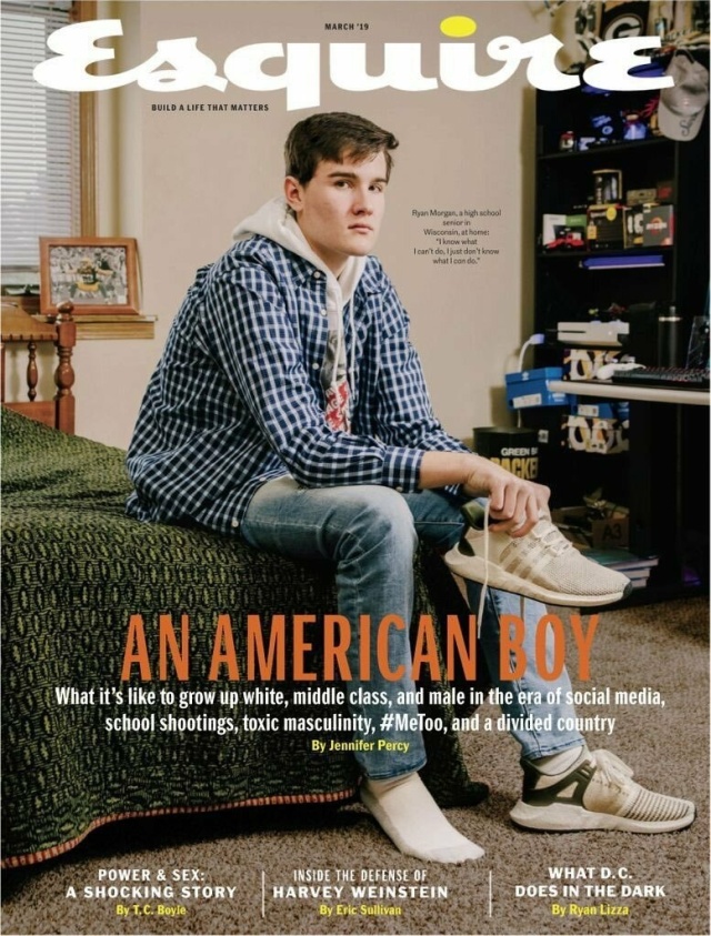 Журнал Esquire обвинили в расизме за статью о проблемах белого гетеросексуального подростка