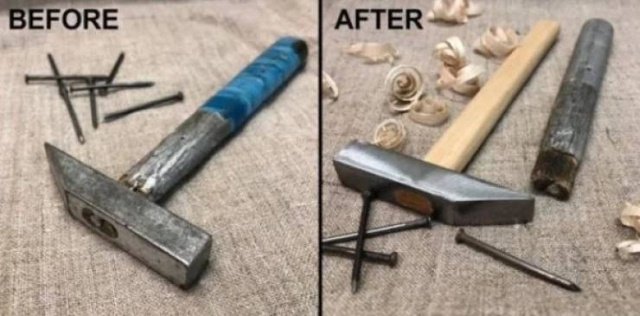До и после реставрации Всячина