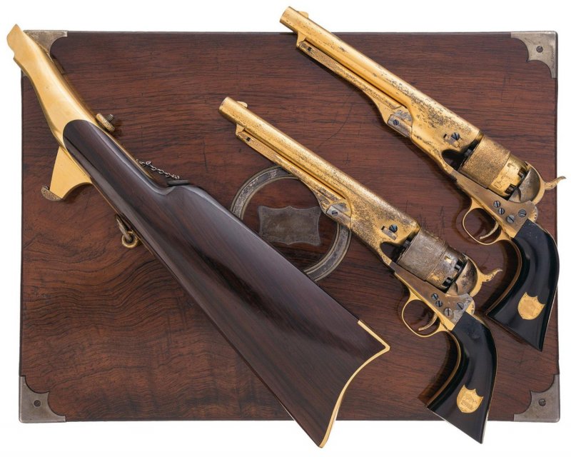 Пара револьверов Colt Model 1860 Army