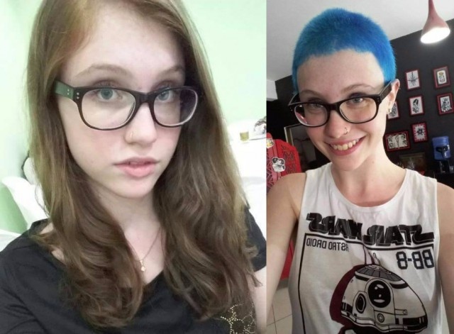 Фото девушек, которые стали феминистками: "до и после"