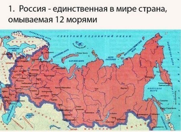 Россия в интересных фактах Всячина