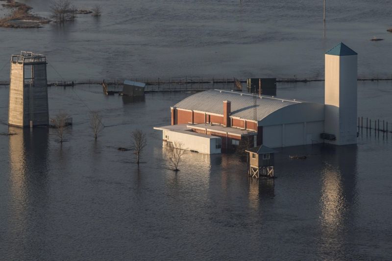Наводнение в Айове и Небраске