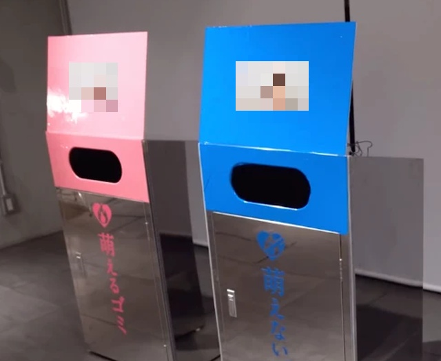 Мотивация выбрасывать мусор только в мусорные контейнеры по-японски