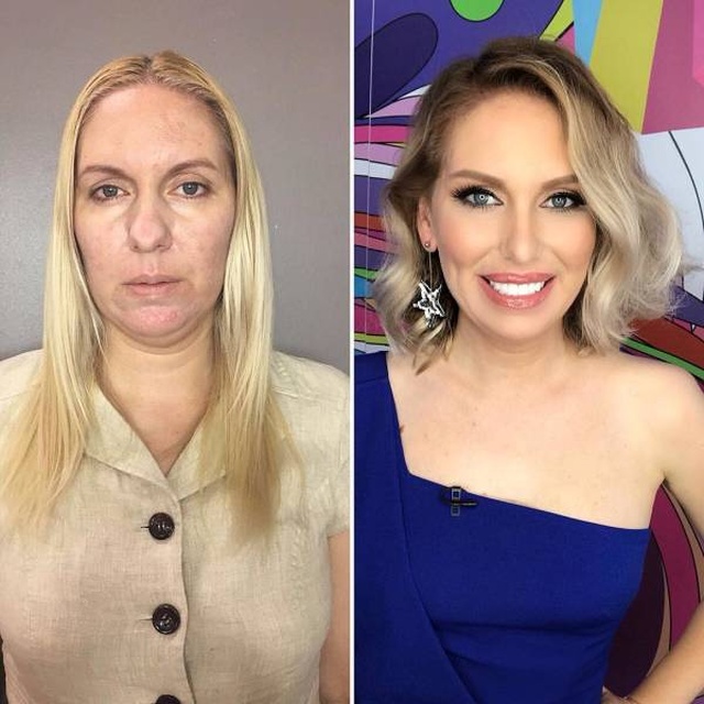 Современный макияж творит чудеса: "До и после" Всячина