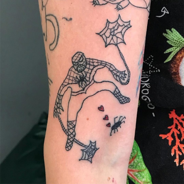 Странные татуировки от бразильского мастера Хелены Фернандес Всячина