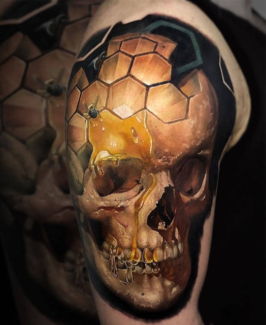 Реалистичные 3D-татуировки