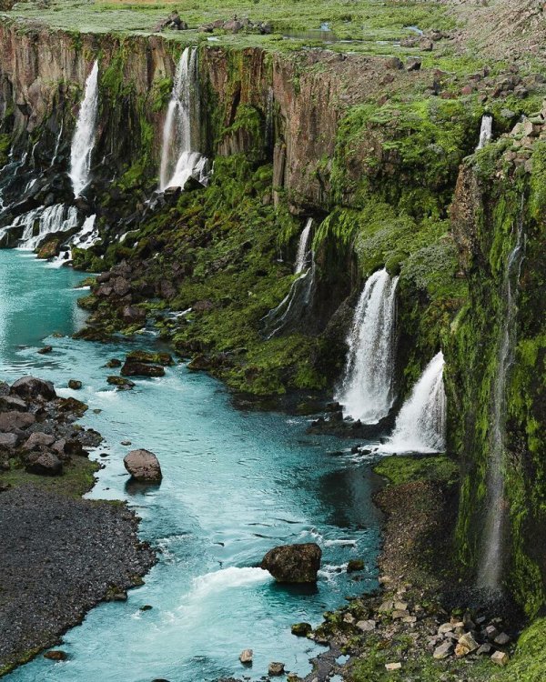 Исландия: захватывающие дух пейзажи в аэрофотографиях