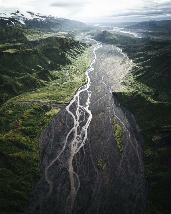 Исландия: захватывающие дух пейзажи в аэрофотографиях Всячина
