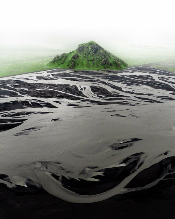 Исландия: захватывающие дух пейзажи в аэрофотографиях Всячина