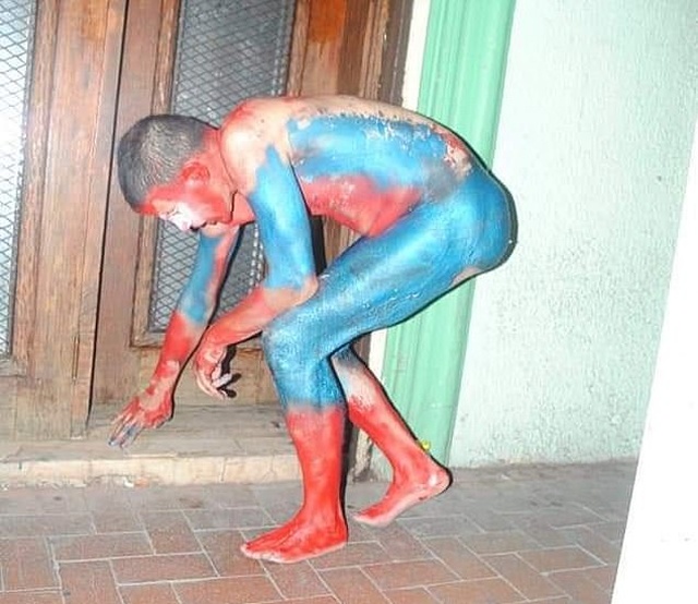 Мексиканский наркокартель "раскрасил" людей под супергероев из "Мстителей" Всячина
