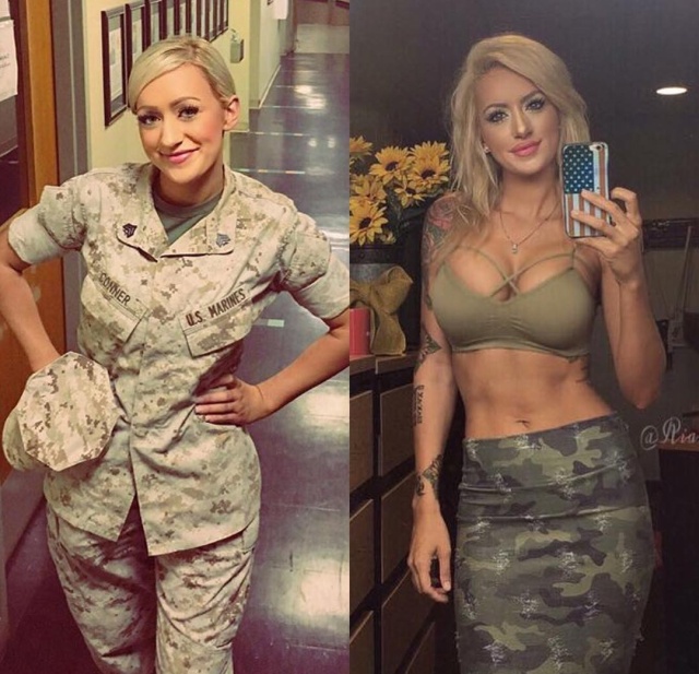 "Боевая Барби": солдат морской пехоты Рианна Коннер