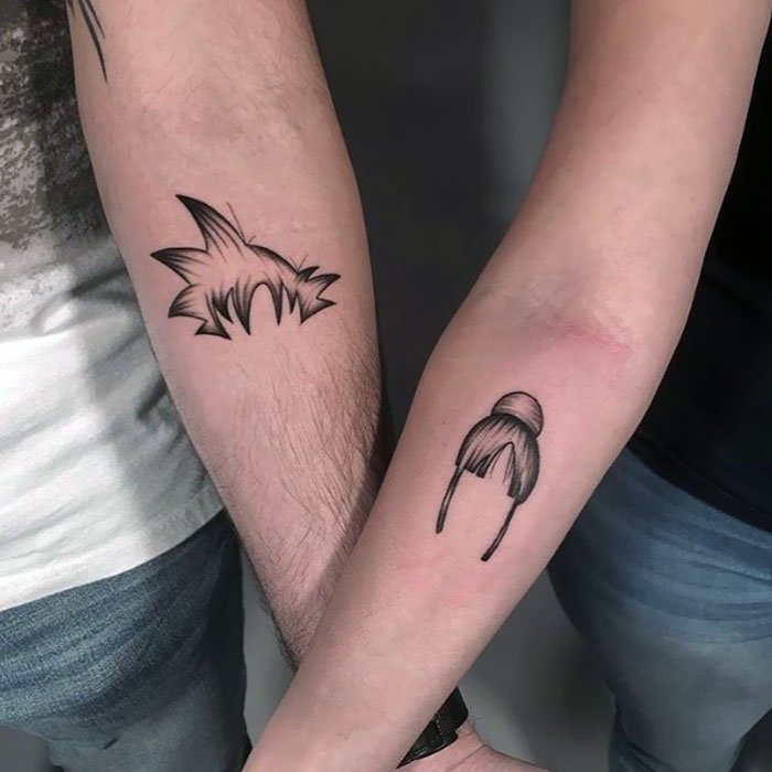 Интересные идеи для парных татуировок