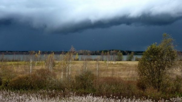 Величие и красота природы, затишье перед бурей