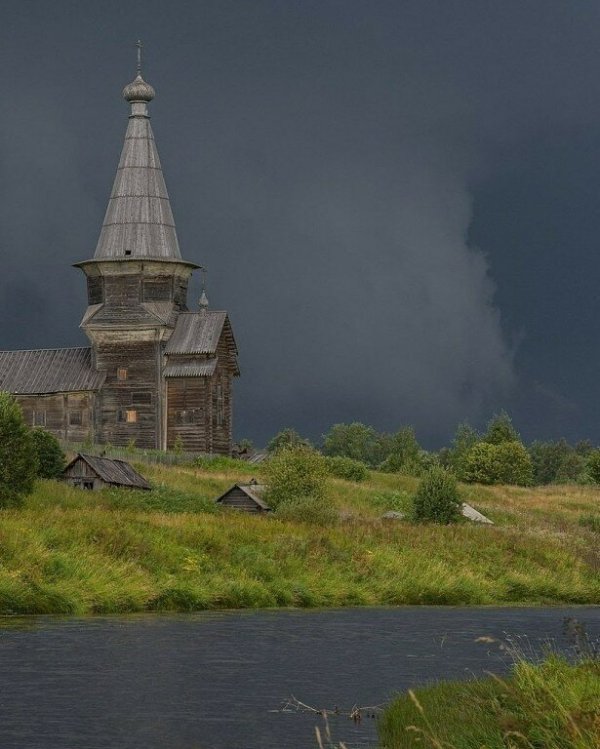 Величие и красота природы, затишье перед бурей