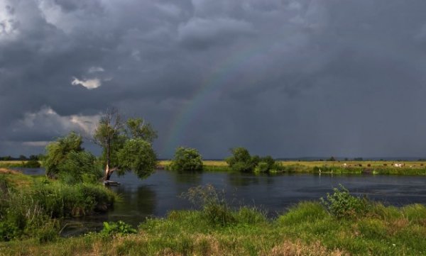 Величие и красота природы, затишье перед бурей