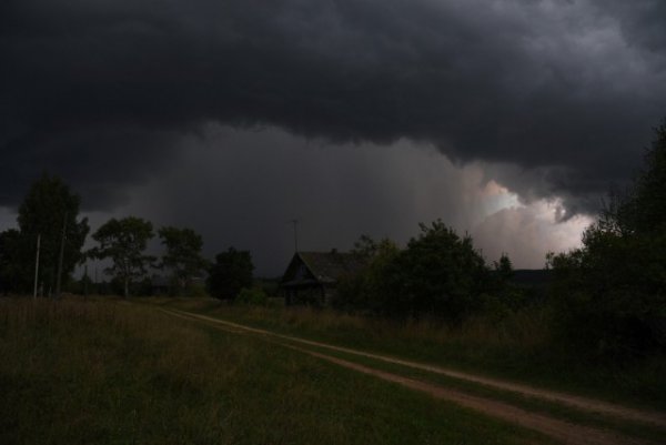 Величие и красота природы, затишье перед бурей