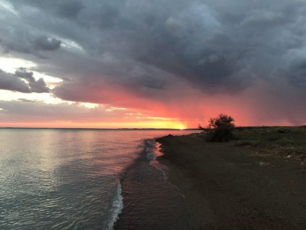 Величие и красота природы, затишье перед бурей