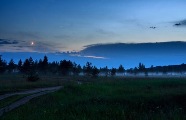 Величие и красота природы, затишье перед бурей